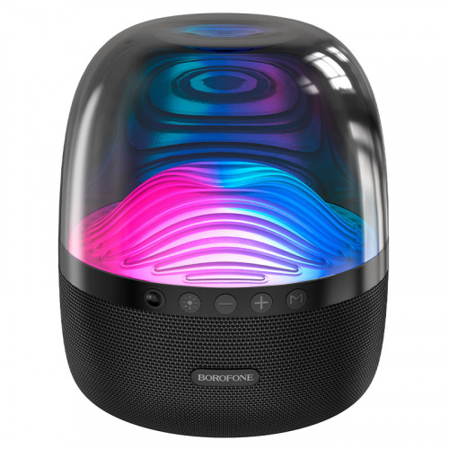 Колонка портативная Borofone, BP8, TF, USB, AUX, TWS, FM, Bluetooth, цвет чёрный (5)