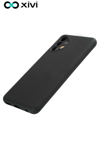 Накладка задняя Xivi для SAMSUNG  Galaxy A32 (2022), Silicon Case, силикон, матовая, №1, цвет чёрный