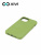 Накладка задняя Xivi для APPLE iPhone 12 6.1 6.1 Pro, Silicon Case, силикон, матовая, №57, цвет зелёный 3