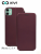 Чехол-книжка Xivi для APPLE iPhone 12 5.4, Fashion Case, на магните, экокожа, цвет винный 1