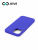 Накладка задняя Xivi для APPLE iPhone 12 6.7, Silicon Case, силикон, матовая, №47, цвет синий 4
