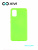 Накладка задняя Xivi для SAMSUNG Galaxy A41, Silicon Case, силикон, матовая, №61, цвет салатовый 1