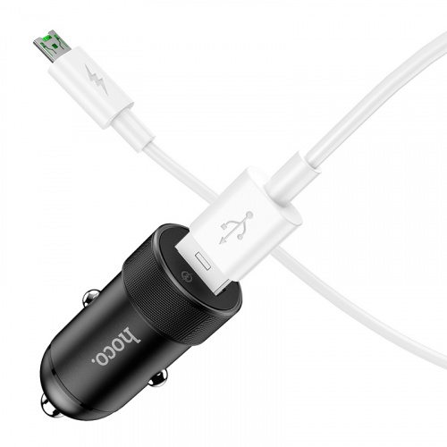 hoco-z32a-flash-power-fully-compatible-car-charger-set-with-micro-usb-7pin-kit