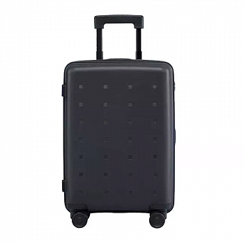 Чемодан на колесах XIAOMI, LXX01RM, Suitcase, поликарбонат, 20 дюймов, молодежный, чёрный