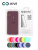 Накладка задняя Xivi для HUAWEI Y6 PRIME 2019 Y6S, Silicon Case, силикон, матовая, №73, цвет винный 5