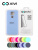 Накладка задняя Xivi для XIAOMI REDMI NOTE 9, Silicon Case, силикон, матовая, №42, цвет сиреневый 5