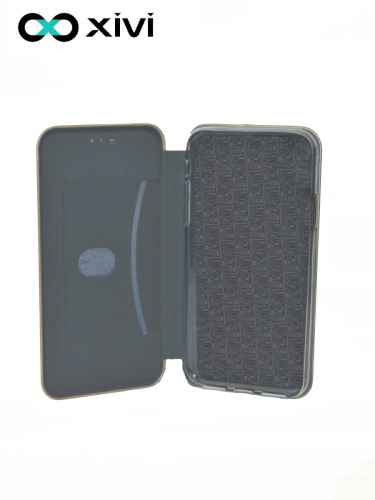 Чехол-книжка Xivi для APPLE iPhone 11 Pro Fashion Case, на магните, экокожа, цвет золотой 4