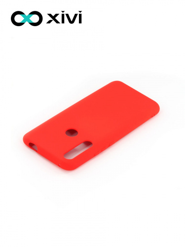 Накладка задняя Xivi для HUAWEI Y9 PRIME P SMART Z, Silicon Case, силикон, матовая, №4, цвет морковный 4