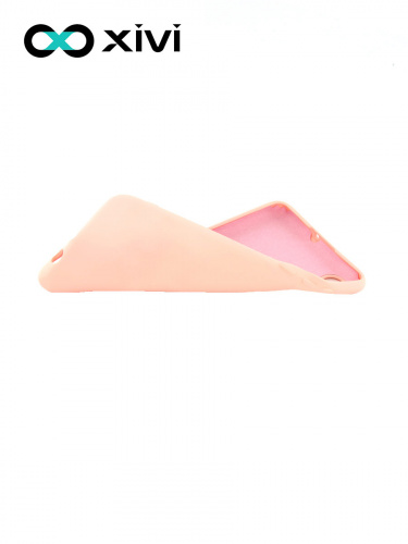 Накладка задняя Xivi для HUAWEI P30 Lite Nova 4E, Silicon Case, силикон, матовая, №30, цвет розовый 6