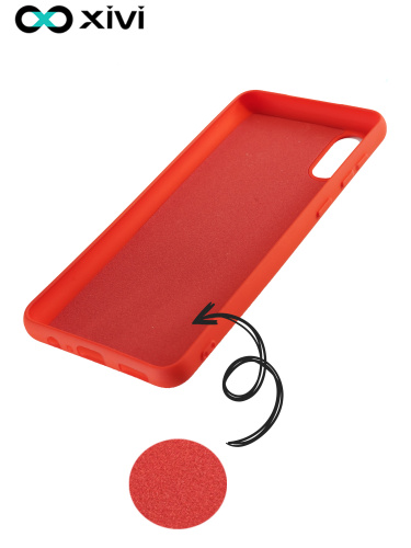 Samsung A02 Морковный (2)