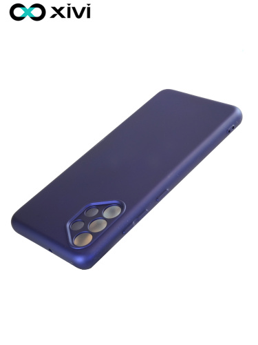 Накладка задняя Xivi для SAMSUNG  Galaxy A32 (2023), Silicon Case, силикон, матовая, №17, цвет фиолетовый