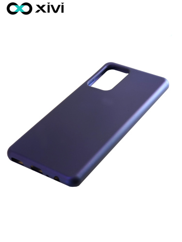Накладка задняя Xivi для SAMSUNG  Galaxy A72 (2021), Silicon Case, силикон, матовая, №17, цвет фиолетовый