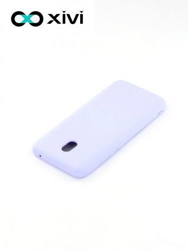 Накладка задняя Xivi для XIAOMI REDMI 8A, Silicon Case, силикон, матовая, №11, цвет лавандовый 4