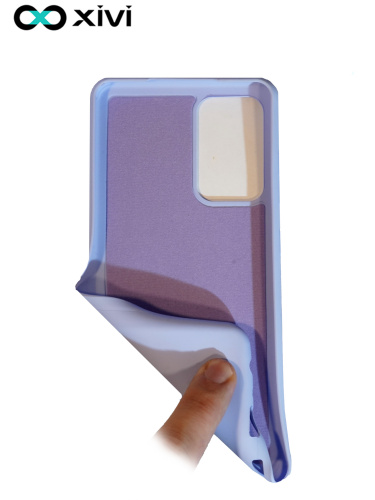 Накладка задняя Xivi для SAMSUNG  Galaxy A52, Silicon Case, силикон, матовая, №11, цвет лавандовый (6)