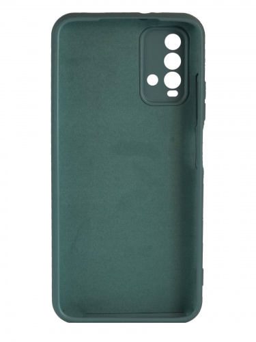 Накладка задняя для XIAOMI Redmi 9T, Soft Touch, 2 мм, силикон, цвет: хаки