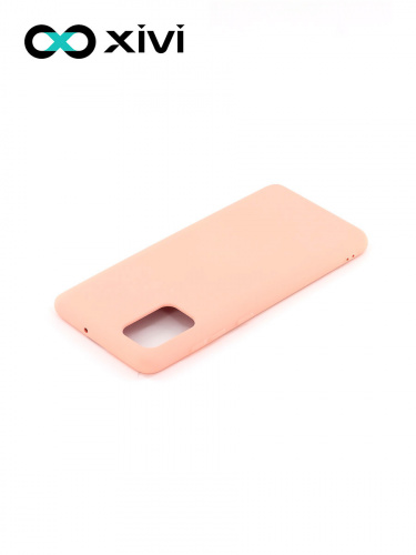 Накладка задняя Xivi для SAMSUNG Galaxy A31, Silicon Case, силикон, матовая, №30, цвет розовый 4