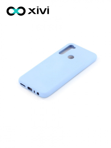 Накладка задняя Xivi для XIAOMI Redmi Note 8T, Silicon Case, силикон, матовая, №42, цвет сиреневый 3