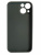 Накладка задняя для iPhone 13 Mini, силикон, защита камеры, имитация кожи, темно-зеленый