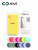 Накладка задняя Xivi для APPLE iPhone X XS, Silicon Case, силикон, матовая, №41, цвет жёлтый 5