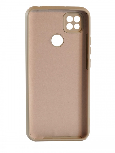 Накладка задняя для XIAOMI Redmi 9C, Soft Touch, 2 мм, силикон, кофе с молоком