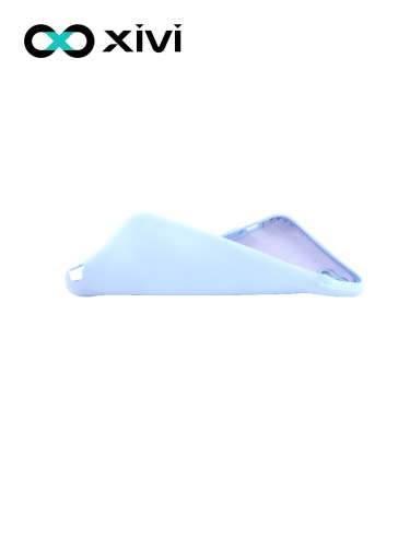 Накладка задняя Xivi для APPLE iPhone 6 6S (4.7), Silicon Case, силикон, матовая, №42, цвет сиреневый 6