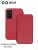 Чехол-книжка Xivi для SAMSUNG  Galaxy S21 ULTRA, Fashion Case, на магните, экокожа, цвет красный 1