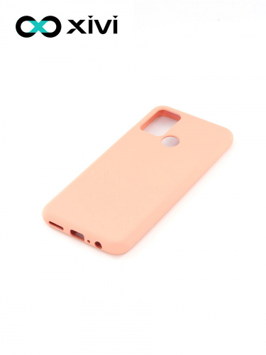 Накладка задняя Xivi для HUAWEI Honor 9A, Silicon Case, силикон, матовая, №39, цвет бежевый 3
