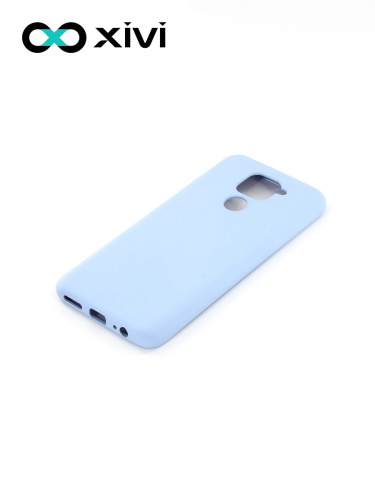 Накладка задняя Xivi для XIAOMI REDMI NOTE 9, Silicon Case, силикон, матовая, №42, цвет сиреневый 3