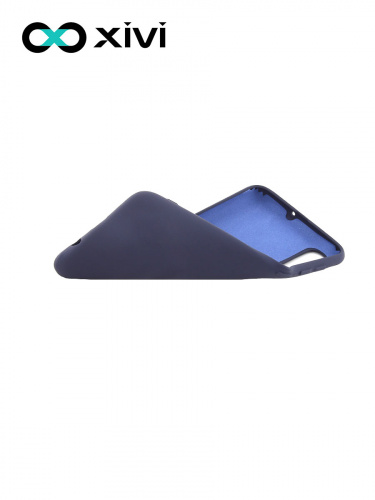 Накладка задняя Xivi для SAMSUNG Galaxy A50 A30S A50S, Silicon Case, силикон, матовая, №2, цвет индиго, тёмный 6