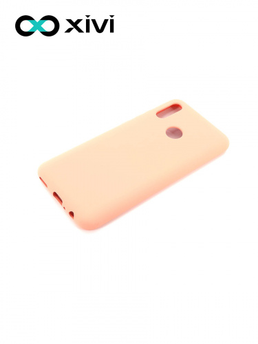 Накладка задняя Xivi для HUAWEI P Smart (2019), Silicon Case, силикон, матовая, №39, цвет бежевый 3