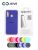 Накладка задняя Xivi для HUAWEI P30 Lite Nova 4E, Silicon Case, силикон, матовая, №47, цвет синий 5