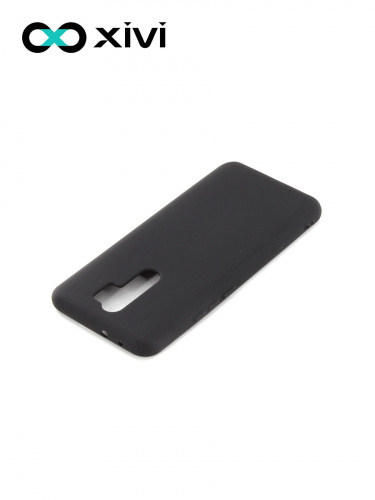 Накладка задняя Xivi для XIAOMI Redmi 9, Silicon Case, силикон, матовая, №1, цвет чёрный 4