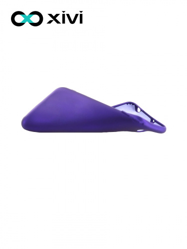 Накладка задняя Xivi для HUAWEI Y6 PRIME 2019 Y6S, Silicon Case, силикон, матовая, №17, цвет фиолетовый 6