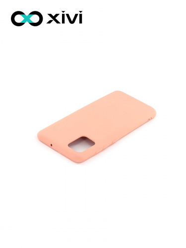 Накладка задняя Xivi для SAMSUNG Galaxy A51 5G, Silicon Case, силикон, матовая, №39, цвет бежевый 4