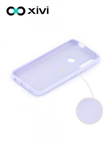 Накладка задняя Xivi для HUAWEI Y9 PRIME P SMART Z, Silicon Case, силикон, матовая, №11, цвет лавандовый 2