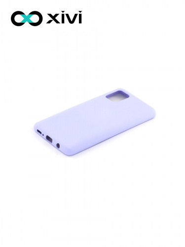 Накладка задняя Xivi для SAMSUNG Galaxy A51 5G, Silicon Case, силикон, матовая, №11, цвет лавандовый 3