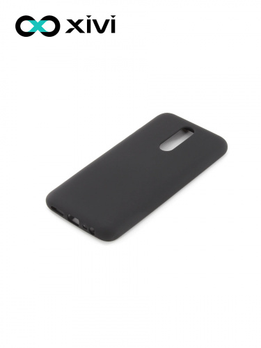 Накладка задняя Xivi для XIAOMI Redmi 8, Silicon Case, силикон, матовая, №1, цвет чёрный 3