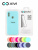 Накладка задняя Xivi для HUAWEI Y6 PRIME 2019 Y6S, Silicon Case, силикон, матовая, №8, цвет голубой 5