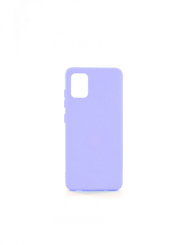 Накладка задняя Xivi для SAMSUNG Galaxy A31, Silicon Case, силикон, матовая, №11, цвет лавандовый 7