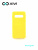Накладка задняя Xivi для SAMSUNG  Galaxy S10, Silicon Case, силикон, матовая, №41, цвет жёлтый 1