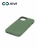 Накладка задняя Xivi для APPLE iPhone 12 6.1 6.1 Pro, Silicon Case, силикон, матовая, №59, цвет темно-зеленый 3