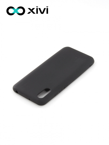 Накладка задняя Xivi для XIAOMI Redmi 9A, Silicon Case, силикон, матовая, №1, цвет чёрный 4