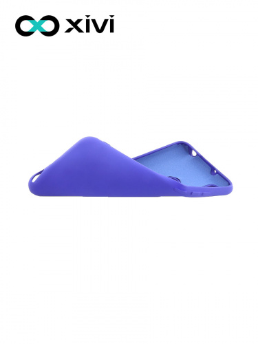 Накладка задняя Xivi для HUAWEI Y6 PRIME 2019 Y6S, Silicon Case, силикон, матовая, №47, цвет синий 6