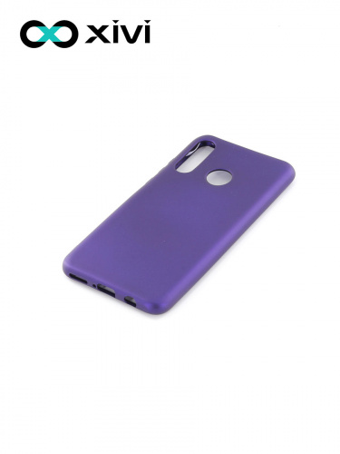 Накладка задняя Xivi для HUAWEI P30 Lite Nova 4E, Silicon Case, силикон, матовая, №17, цвет фиолетовый 3