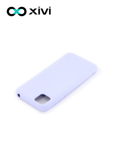 Накладка задняя Xivi для HUAWEI Y5P 2020 HONOR9S, Silicon Case, силикон, матовая, №11, цвет лавандовый 4