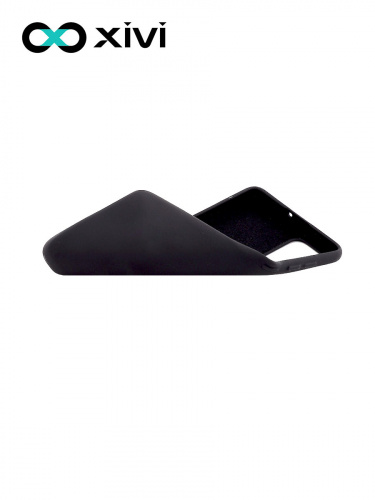 Накладка задняя Xivi для SAMSUNG Galaxy A71 5G, Silicon Case, силикон, матовая, №1, цвет чёрный 6