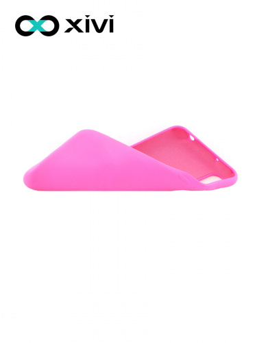 Накладка задняя Xivi для XIAOMI Redmi 9A, Silicon Case, силикон, матовая, №33, цвет розовый 6