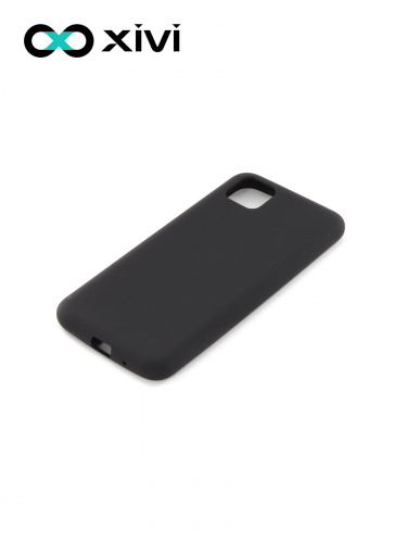 Накладка задняя Xivi для HUAWEI Y5P 2020 HONOR9S, Silicon Case, силикон, матовая, №1, цвет чёрный 3