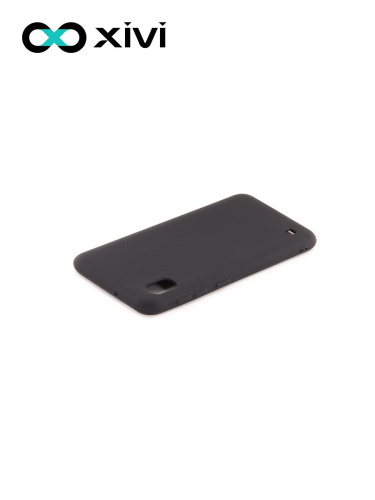 Накладка задняя Xivi для SAMSUNG Galaxy A10 A105, Silicon Case, силикон, матовая, №1, цвет чёрный 4
