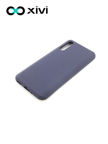 Накладка задняя Xivi для HUAWEI Y8P 2020 P SMART S, Silicon Case, силикон, матовая, №2, цвет индиго, тёмный 3